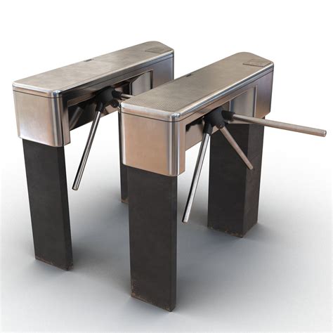 Tripod Turnstile 3d Models Set 3d Model 29 3ds C4d Ma Obj Max