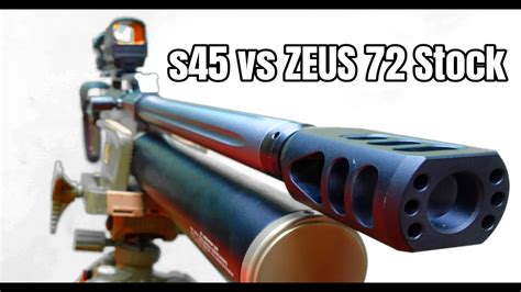 Destroying My Aea Zeus Stock With My Bintac B W S Semi Auto Pcp