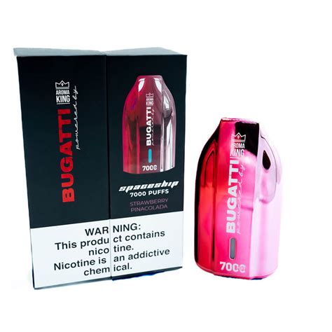 Bugatti Spaceship By Aroma King Disposable Vape 7000 Puffs Vape Puffer