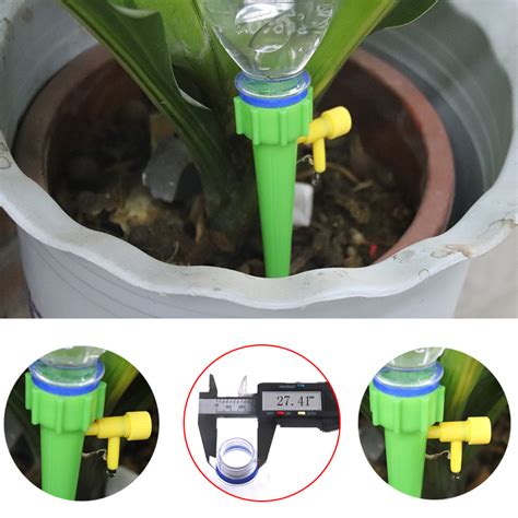 Muciakie Adjustable Diy Micro Drip Irrigation System For Selfwatering