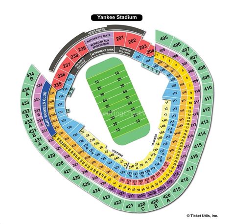 Yankee Stadium Bronx NY Seating Chart View