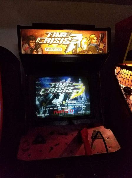 Time Crisis 3 Custom Marquee Szabos Arcades