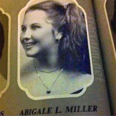 Young abby lee miller from dance moms abby lee miller yearbook picture ...