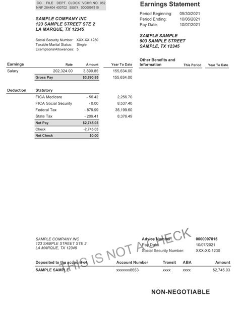 Adp Paycheck Stub