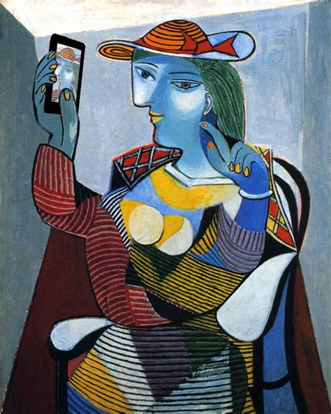 Ritratto Di Marie Therese Walter Pablo Picasso Reimagined By Kim