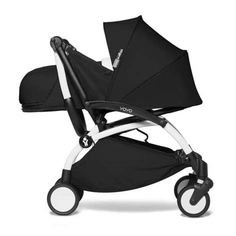 Коляска 2 в 1 BabyZen YOYO² (складная мягкая люлька), Black (черный ...