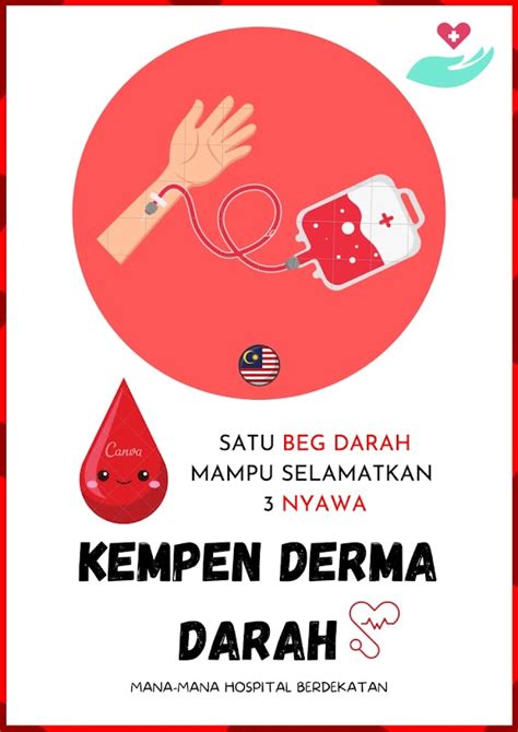 Poster Kempen Derma Darah