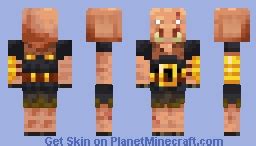 Piglin Brute Minecraft Skin