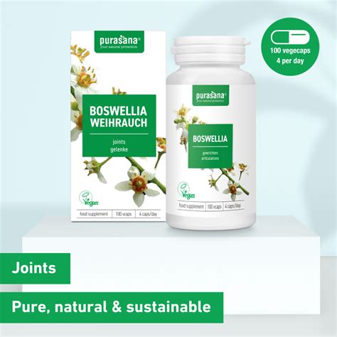 Boswellia Extract Shop | Purasana Boswellia Serrata Capsules