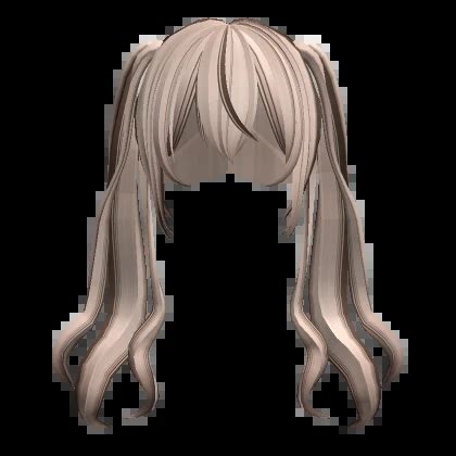 Anime Long Flowy Pigtails Brown Blonde Roblox Item Rolimon S