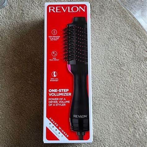 Awesome Revlon One Step Volumizer Plus Hair Dryer And Hot Air Brush Dry And Style Black