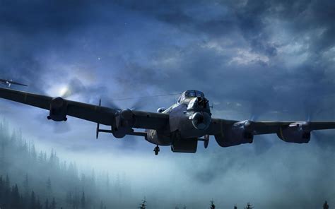 Wallpaper Sky Vehicle Airplane Military Aircraft Avro Lancaster