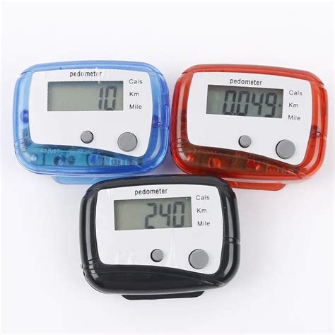 Long Life Battery Distance Step Counter Mini Run Design Digital New