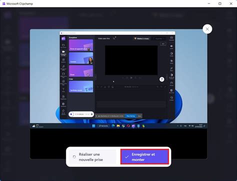 Windows 11 comment faire une capture d écran vidéo avec Clipchamp