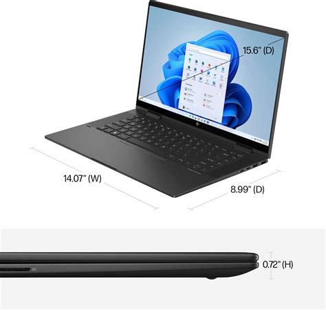 HP ENVY 2-in-1 15.6" Full HD Touch-Screen Laptop AMD Ryzen 7 7730U 16GB Memory 512GB SSD ...