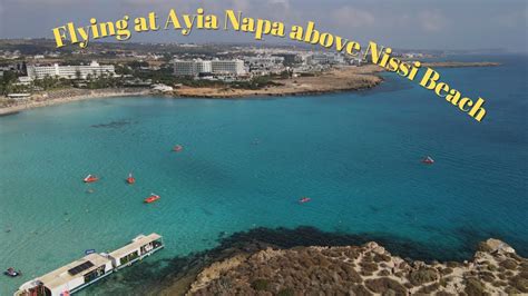 Flying At Ayia Napa Above Nissi Beach YouTube