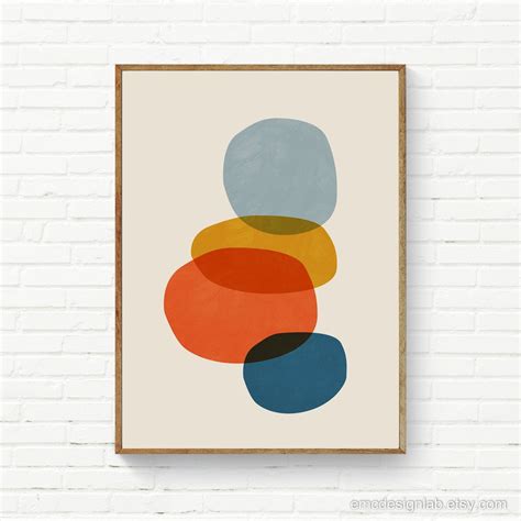 Mid-century Modern Wall Art, 24x36 Art Print, Mid Century Art, Modern ...