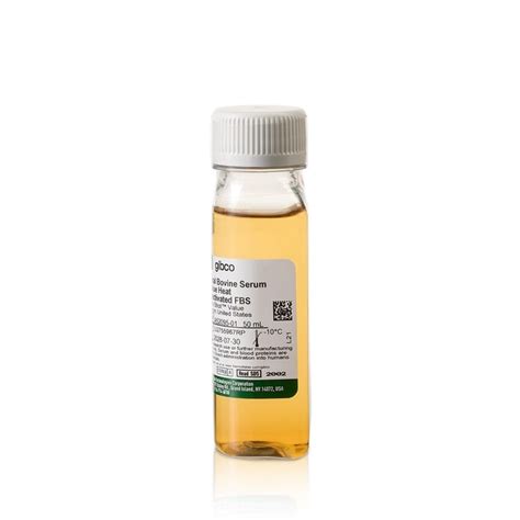 Gibco Fetal Bovine Serum Value Heat Inactivated Formerly Usda