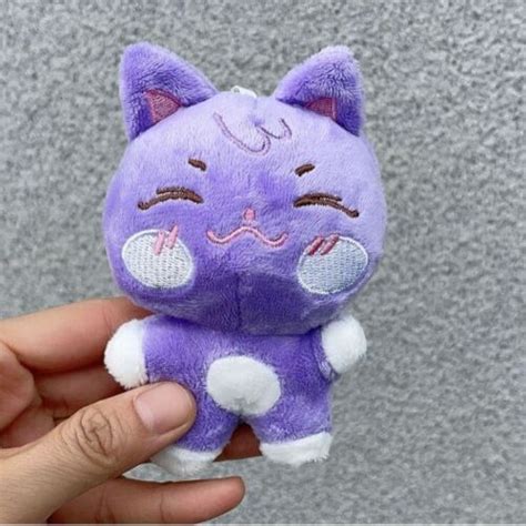 Ateez Aniteez Pop Up Plush Cartoon Doll Keychain Sandeoki Ddeongbyeoli