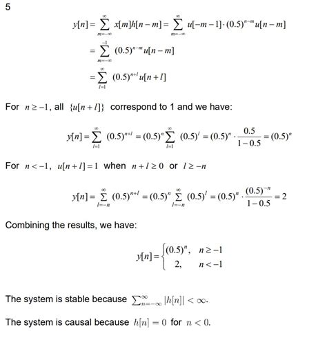 Solved Consider A Discrete Time Linear Time Invariant System