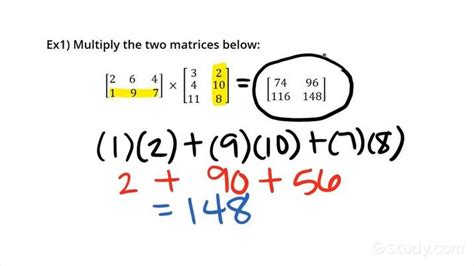 How To Multiply Matrices Precalculus Study