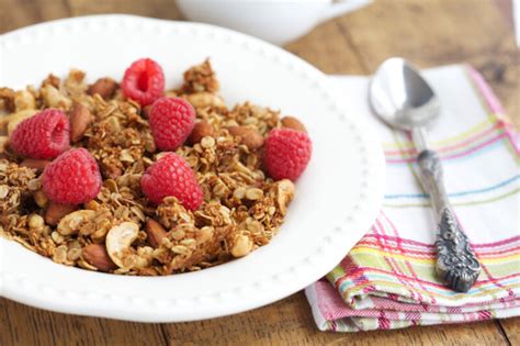 Homemade Recipe for Granola Cereal - 100 Days of Real Food