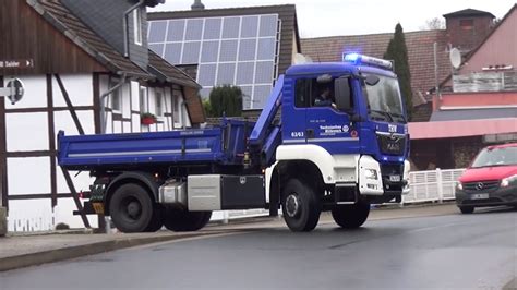 THW Salzgitter LKW Lkr THW OV Salzgitter Trupp Materialerhaltung Auf