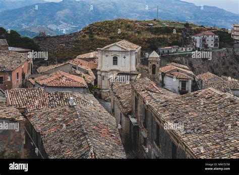 View of Gerace, Calabria, Italy Stock Photo - Alamy