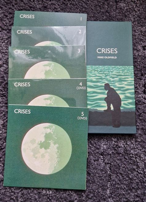 Mike Oldfield CRISES 3CD 2DVD Super Deluxe Edition Box Set