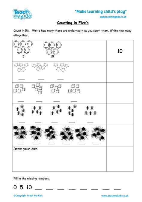 Counting In 5s Tmk Education