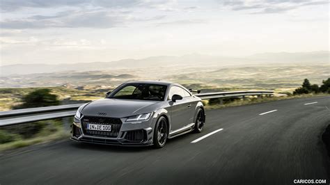 Audi TT RS Coupé Iconic Edition | 2023MY (Color: Nardo Grey) | Front Three-Quarter