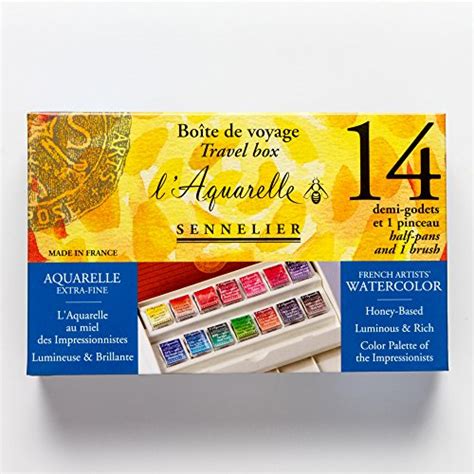 Sennelier L Aquarelle French Honey Based Watercolor Paint Portable