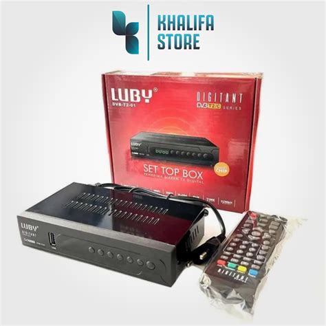 Jual Stb Dvb T Luby Set Top Box Pengubah Siaran Analog Menjadi