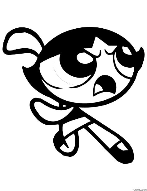 Powerpuff Girls Buttercup Coloring Pages