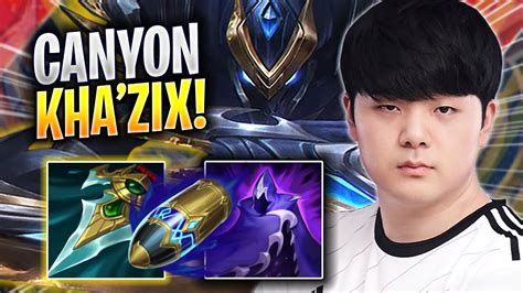 Canyon Tries Kha Zix With New Buffs Dk Canyon Plays Kha Zix Jungle