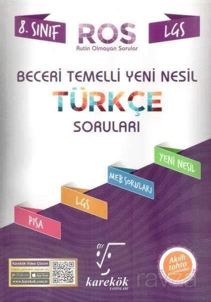 8 Sınıf LGS Beceri Temelli Yeni Nesil Türkçe Soruları En Uygun