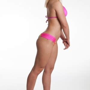 Cheeky Bikini Bottoms Scrunch Butt Bikini Ruffled Sides Bikini Bottom Neon Colors Bathing