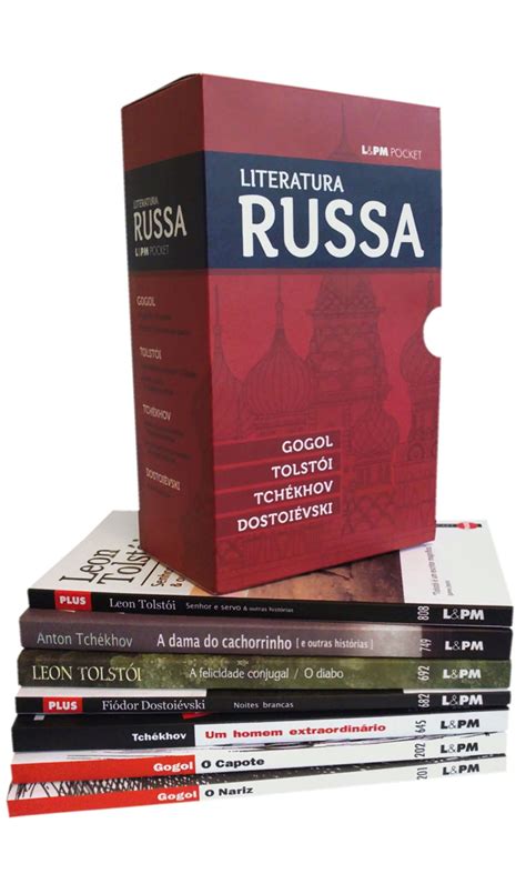 Caixa Especial Literatura Russa Dostoi Vski Leon Tolst I Anton