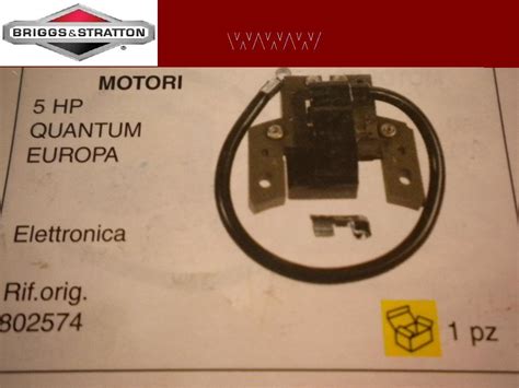 Bobina Accensione Elettronica Per Motori Briggs Stratton Mulino