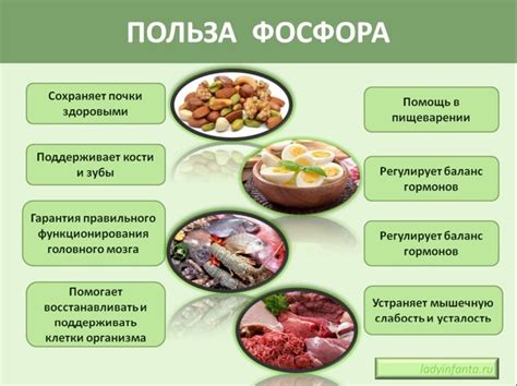 Як фосфор впливає на здоров'я людини?