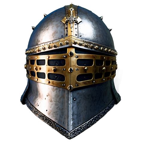 Download Medieval Crusader Helmet Png Dha21