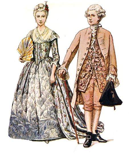 Formal Attire in Colonial America (Illustration) - World History ...