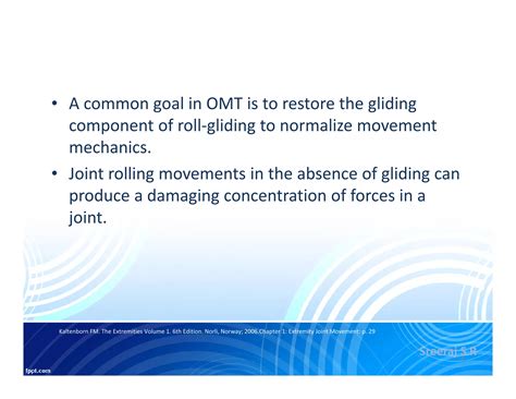 Manual Mobilization Of The Joints Kaltenborn 4