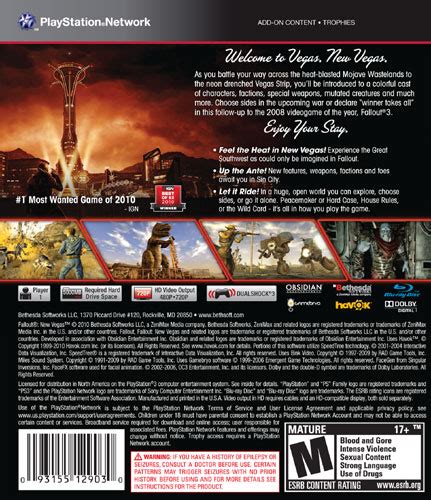 Best Buy Fallout New Vegas Playstation 3 12903