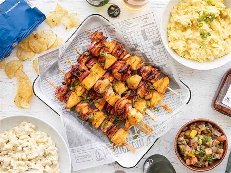 Bbq Chicken Kebabs Recipe Cart