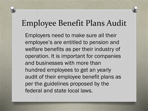 Ppt Top Employee Benefit Plan Audit Company In The Usa Hcllp