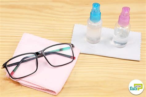 Diy Eyeglass Cleaner With And Without Alcohol Fab How