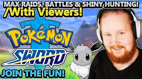 Pokemon Sword Max Raids Battles With Viewers While Shiny Hunting