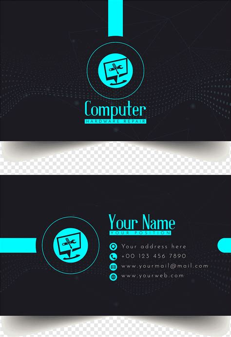 Computer Tech Business Cards