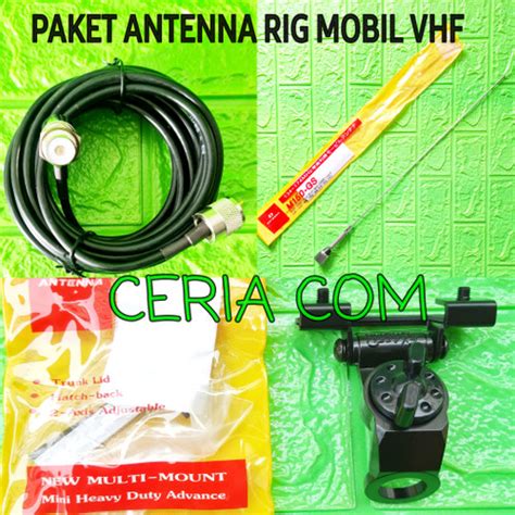 Jual Paket Antena Rig Mobil Vhf M Gs Antenna Radio Rig Mobil Vhf